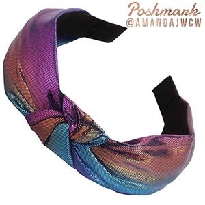 Metallic Rainbow Headband - Color Option 2